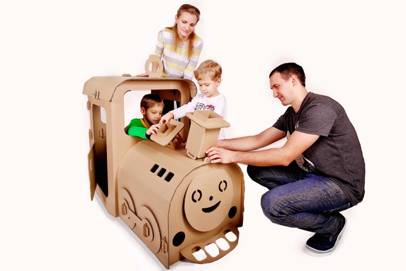 Елочная игрушка Паровозик Miracle Train 13 см, пластик, подвеска фото