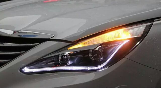 Hyundai sonata led. Hyundai Sonata 7 2015 led оптика. Диодная оптика на Хендай Соната 6. Фары на Хендай Соната 2010г. Хундай Соната 2021 передняя оптика.